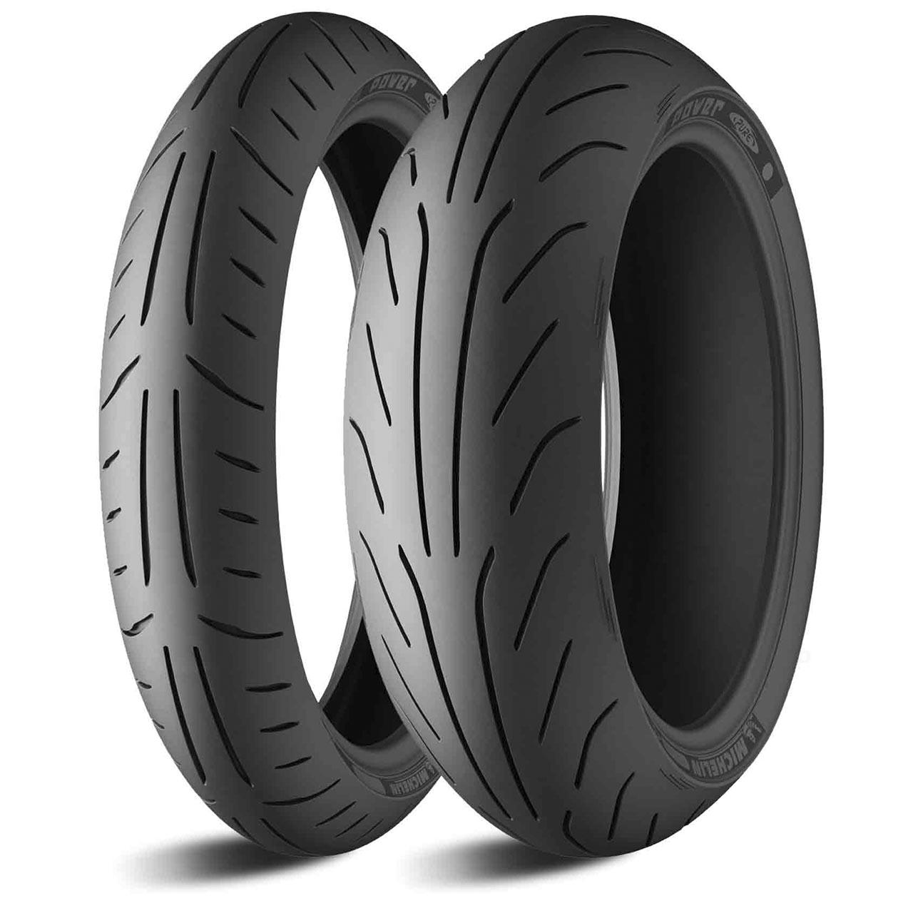 MICHELIN POWER PURE SC FRONT 120/80 -14 58S TL MOTO HYPERSPORT
