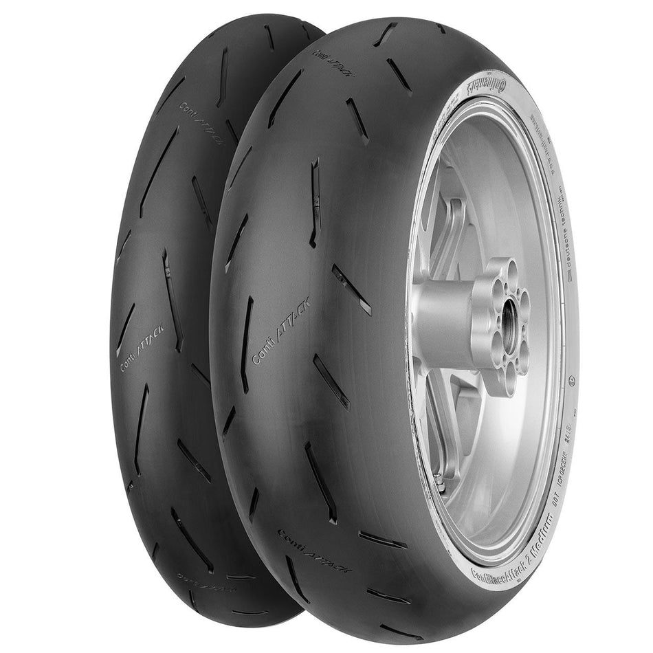 CONTINENTAL CONTIRACEATTACK 2 MEDIUM FRONT 120/70 R17 58W TL MOTO RACING