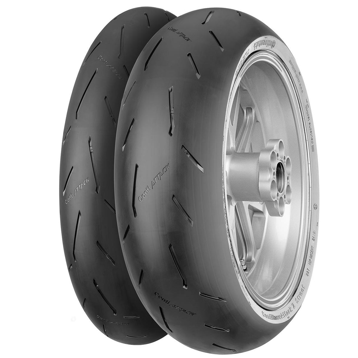 CONTINENTAL CONTIRACEATTACK 2 STREET REAR 180/55 R17 73W TL MOTO HYPERSPORT