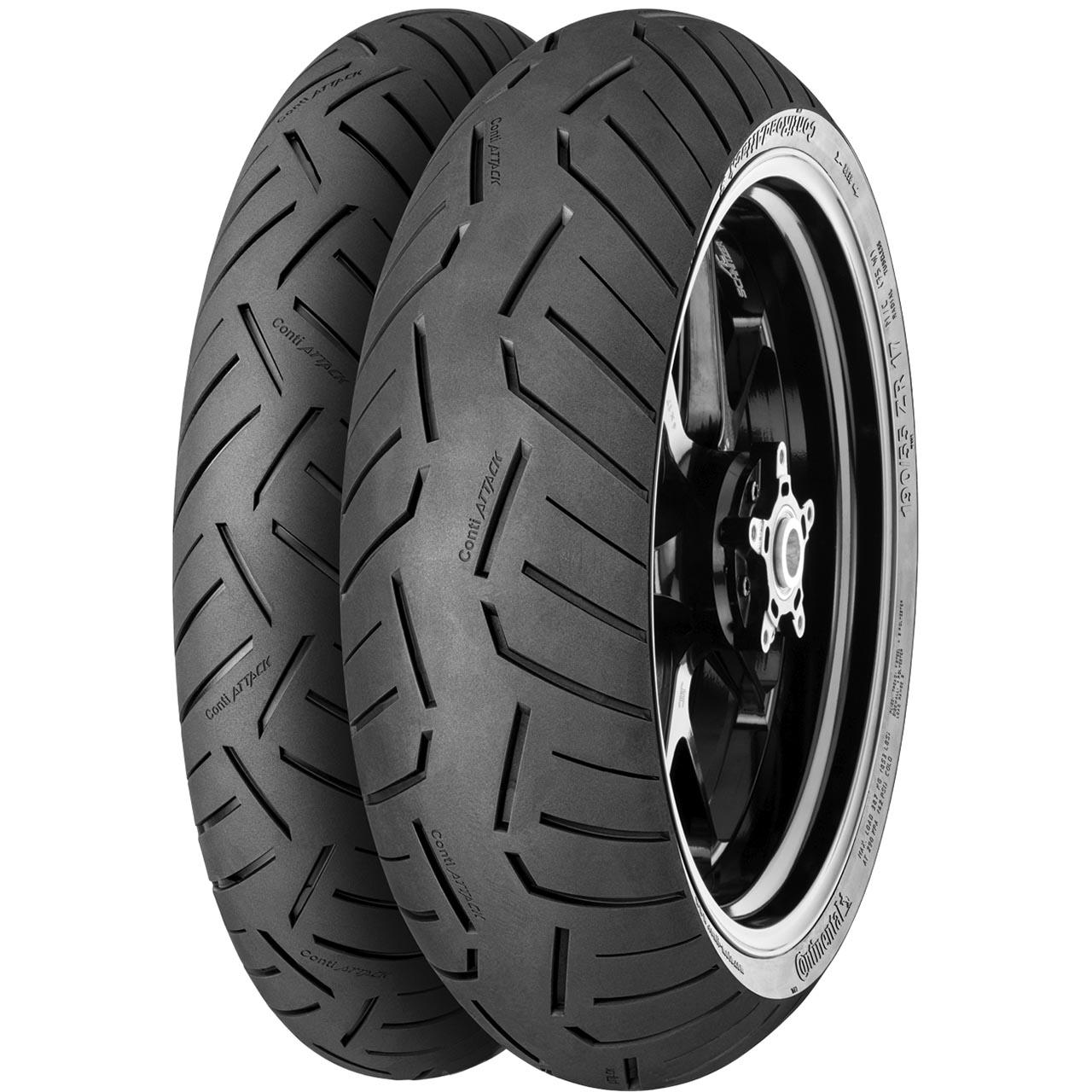 CONTINENTAL CONTIROADATTACK 3 REAR 130/80 R17 65V TL MOTO SPORTTOURER