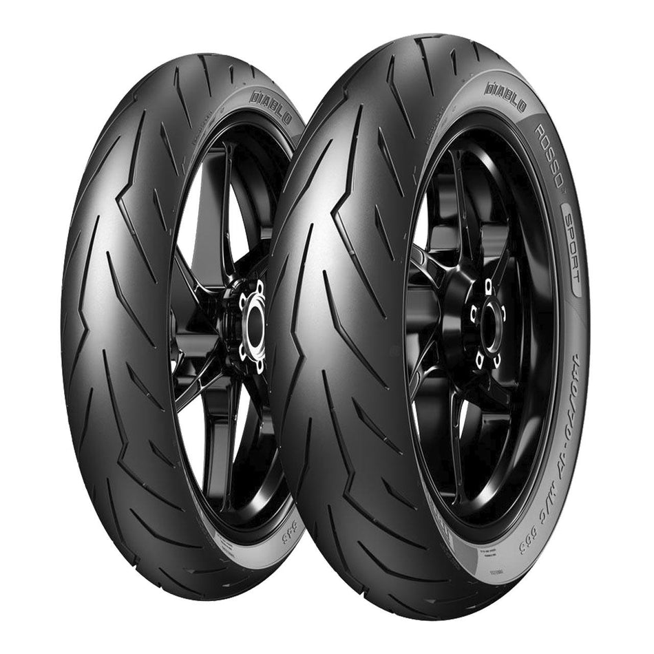 PIRELLI DIABLO ROSSO SPORT REAR 130/70 -17 62S TL MOTO SUPERSPORT