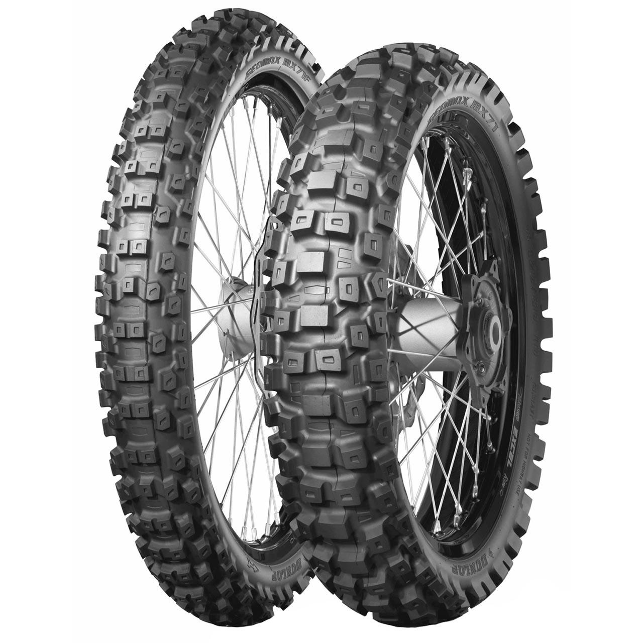 DUNLOP GEOMAX MX71 A REAR 120/80 -19 63M TT MOTO CROSS