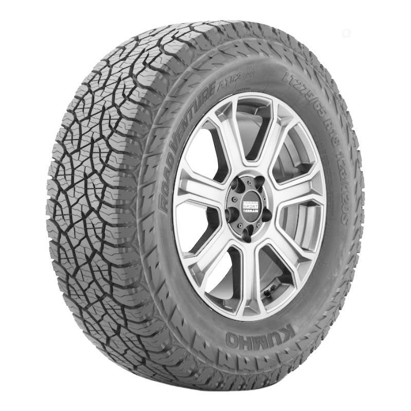 KUMHO ROAD VENTURE AT52 265/65 R18 114T TL M+S 3PMSF 4X4 SUV CROSSOVER PER TUTTI I TERRENI