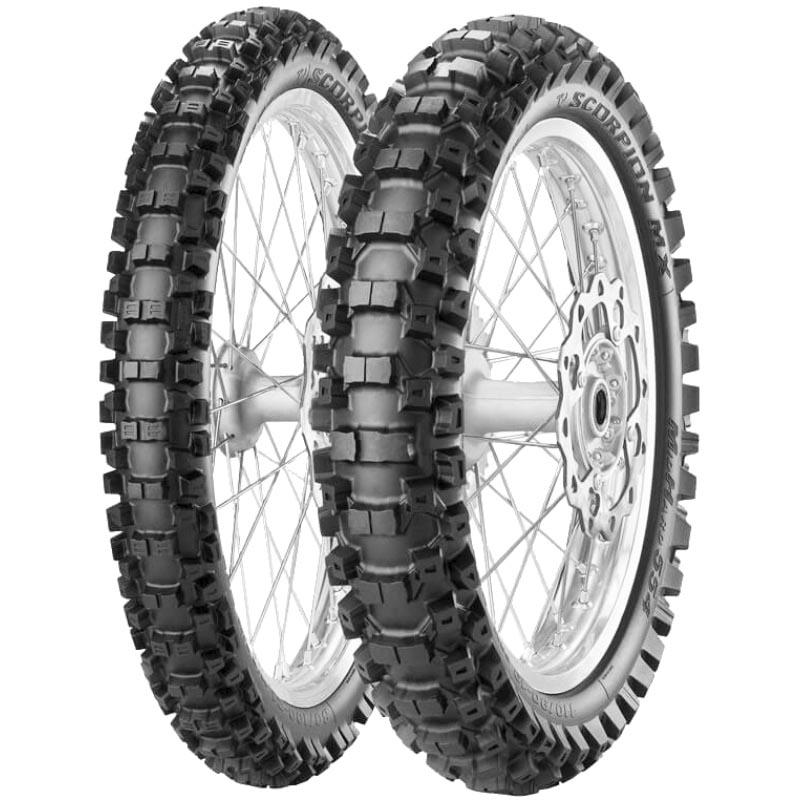 PIRELLI SCORPION MX MID SOFT 32 NHS REAR 110/90 -19 62M TT MOTO CROSS
