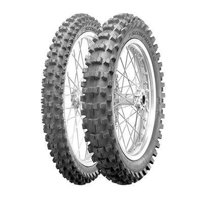 PIRELLI SCORPION XC MID HARD HEAVY DUTY MST REAR 110/100 -18 64M TT MOTO CROSS