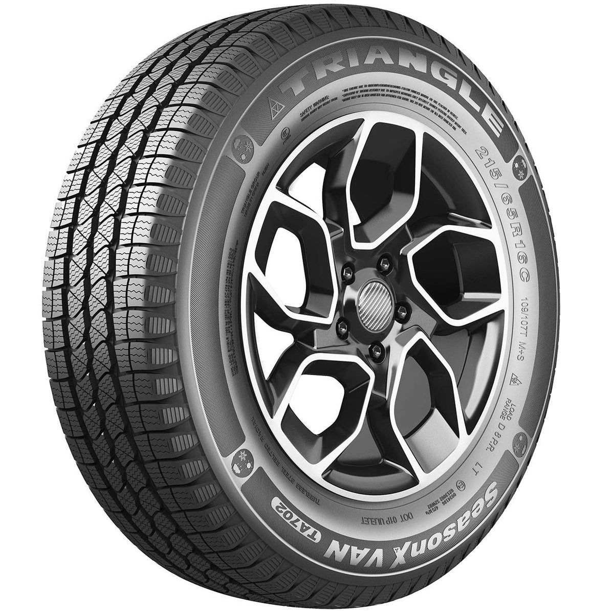 TRIANGLE SEASONX VAN TA702 235/65 R16 115/113S TL M+S 3PMSF VEICOLI COMMERCIALI LEGGERI 4 STAGIONI