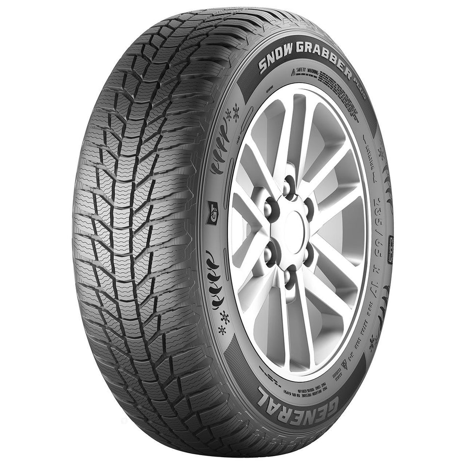 GENERAL TIRE SNOW GRABBER PLUS XL 225/60 R17 103H TL M+S 3PMSF 4X4 SUV CROSSOVER INVERNALE