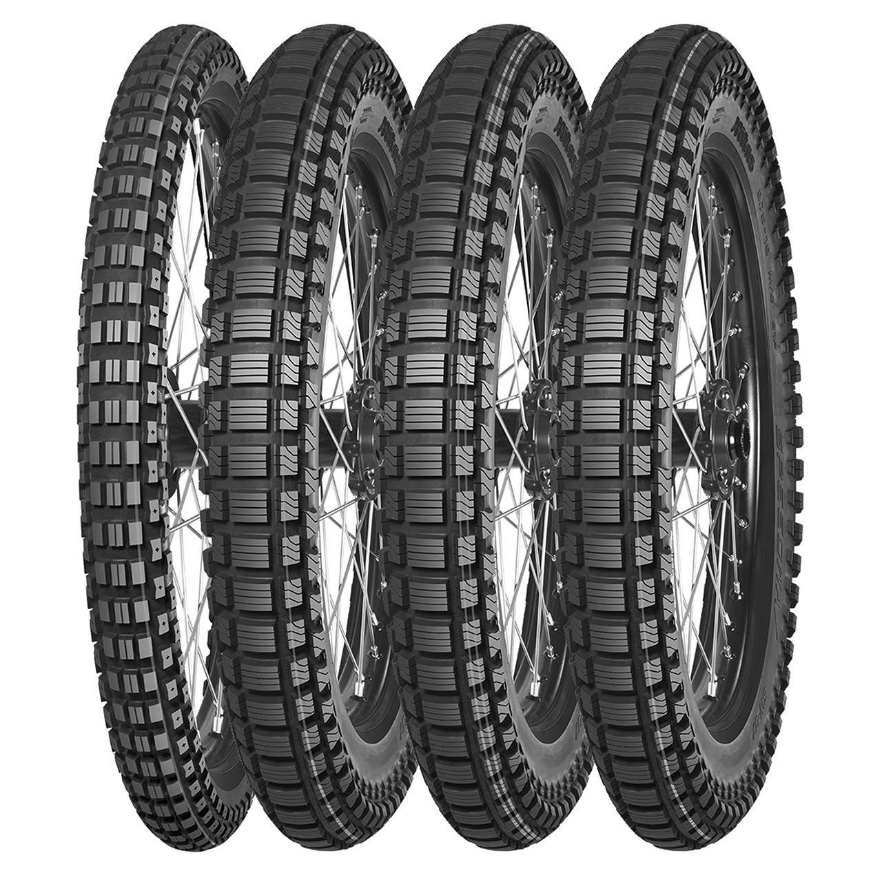 MITAS SPEEDWAY 2X ORANGE REAR NHS 3.75/ -19 61P TL MOTO SPEEDWAY