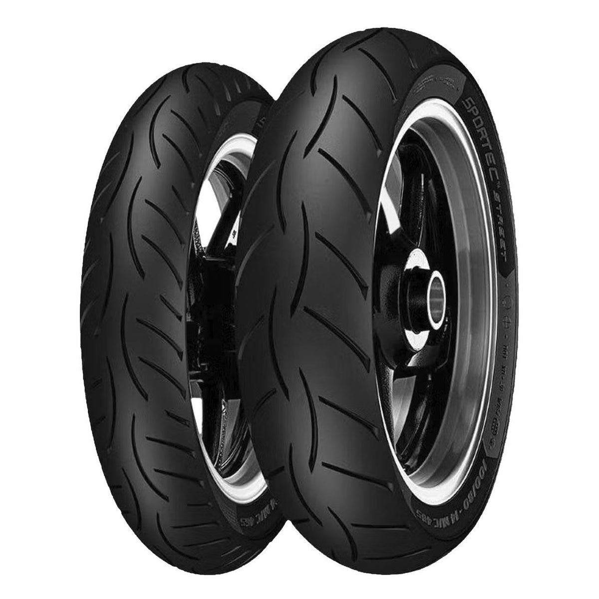METZELER SPORTEC STREET 2 FRONT 80/90 -17 44S TL MOTO SPORTTOURER