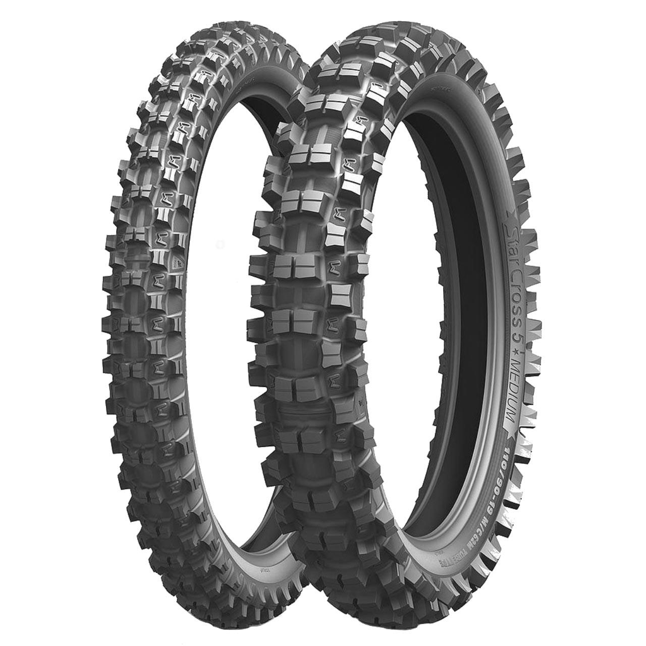 MICHELIN STARCROSS 5 MEDIUM REAR 90/100 -16 51M TT MOTO CROSS