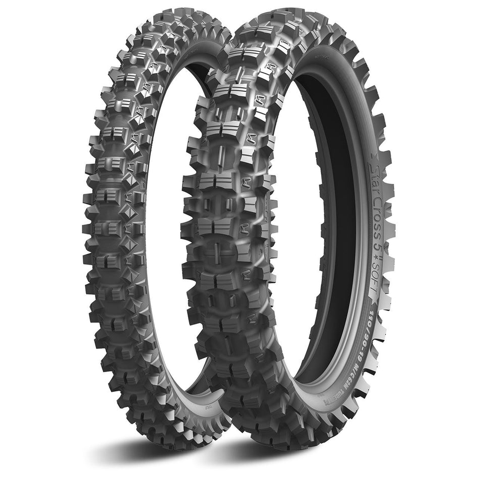 MICHELIN STARCROSS 5 SOFT REAR 90/100 -16 51M TT MOTO CROSS