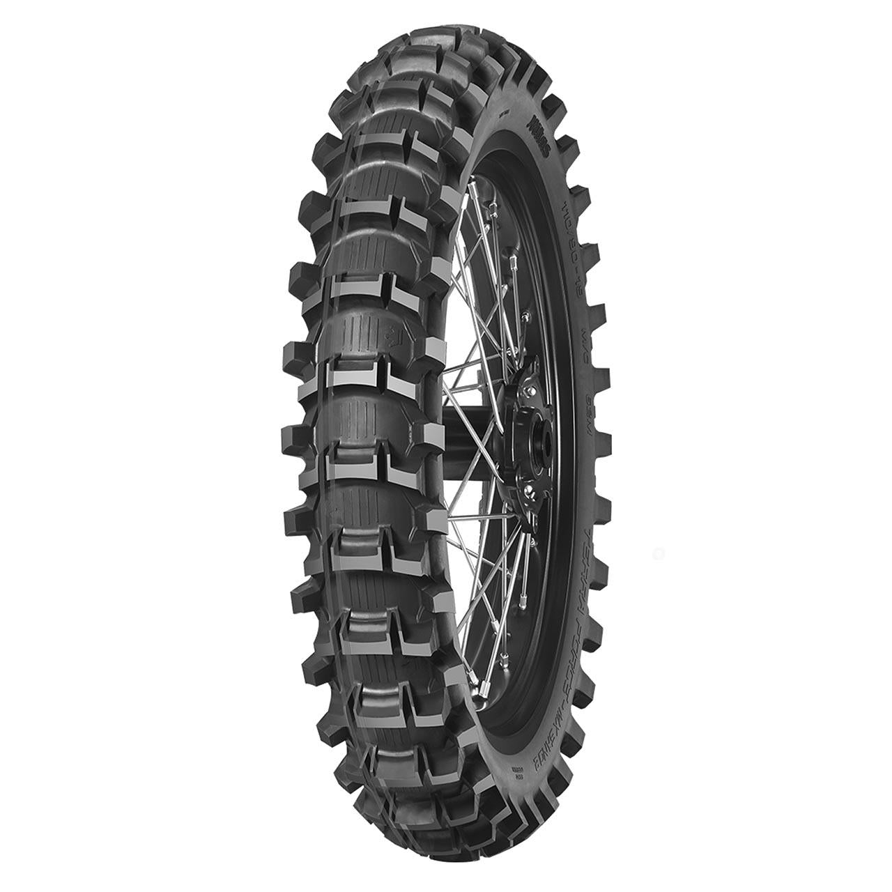 MITAS TERRA FORCE MX SAND 2 2X RED REAR NHS 100/90 -19 57M TT MOTO CROSS